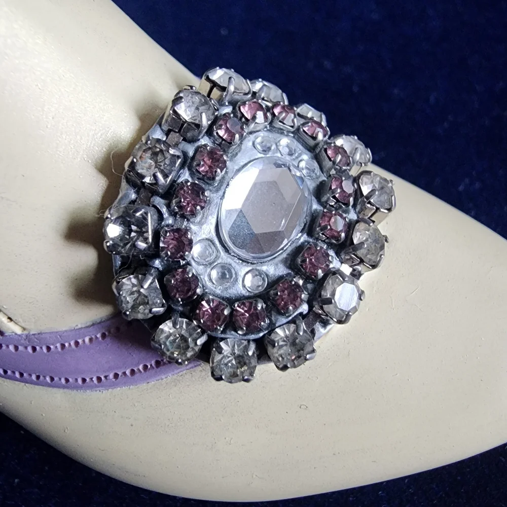Just The Right Shoe-Jeweled Heel Pump - Picture 5 of 14
